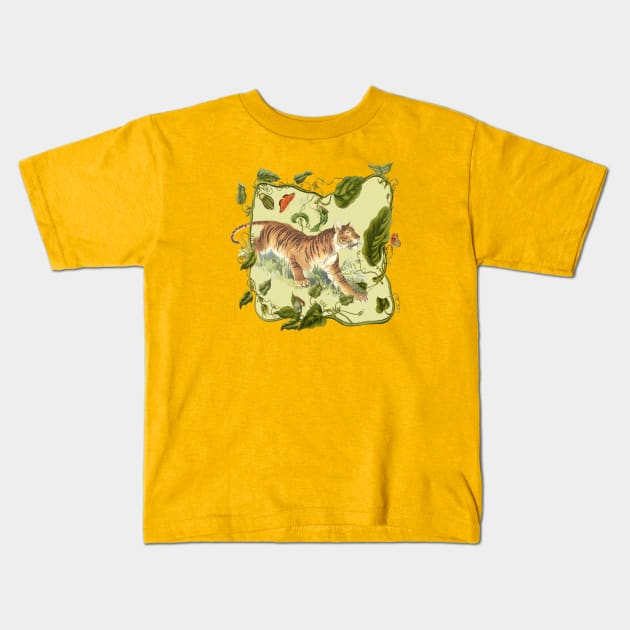 TIGER Kids T-Shirt by Biophilia